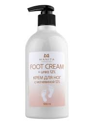 MANITA PROFESSIONAL Крем для ног с мочевиной 12% 500 ml (арт.MP202060)