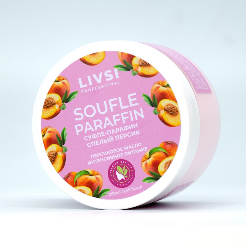 Soufle Paraffin спелый персик 150 мл