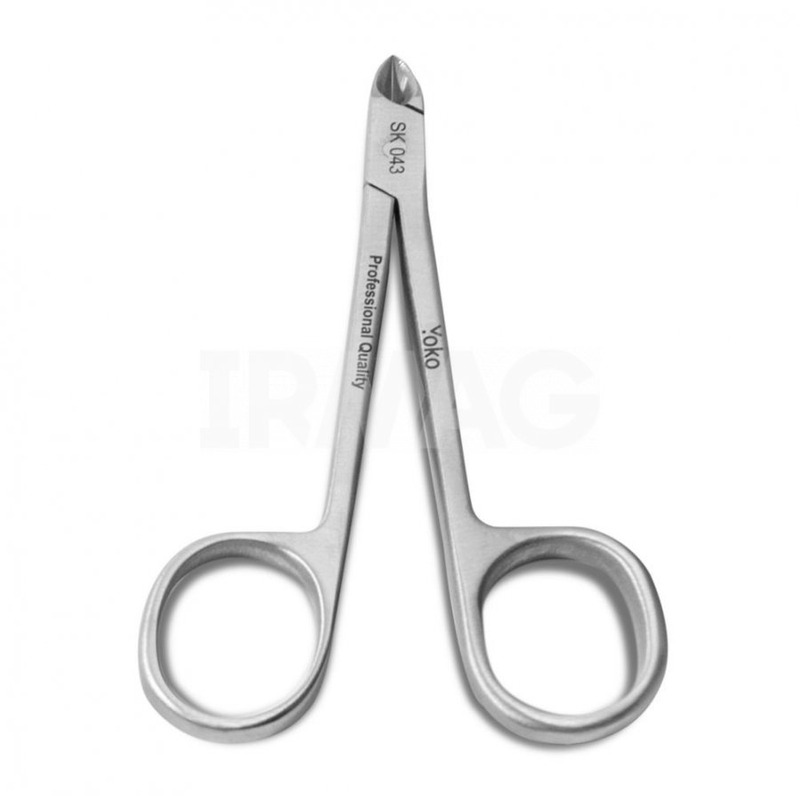 Yoko Кусачки для педикюра и подологии с пяткой "Глазки" (SK 043)