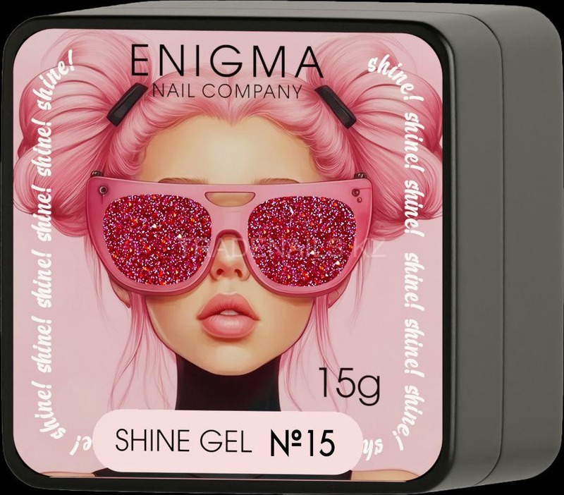 Гель для наращивания ENIGMA Shine gel 15 15g.