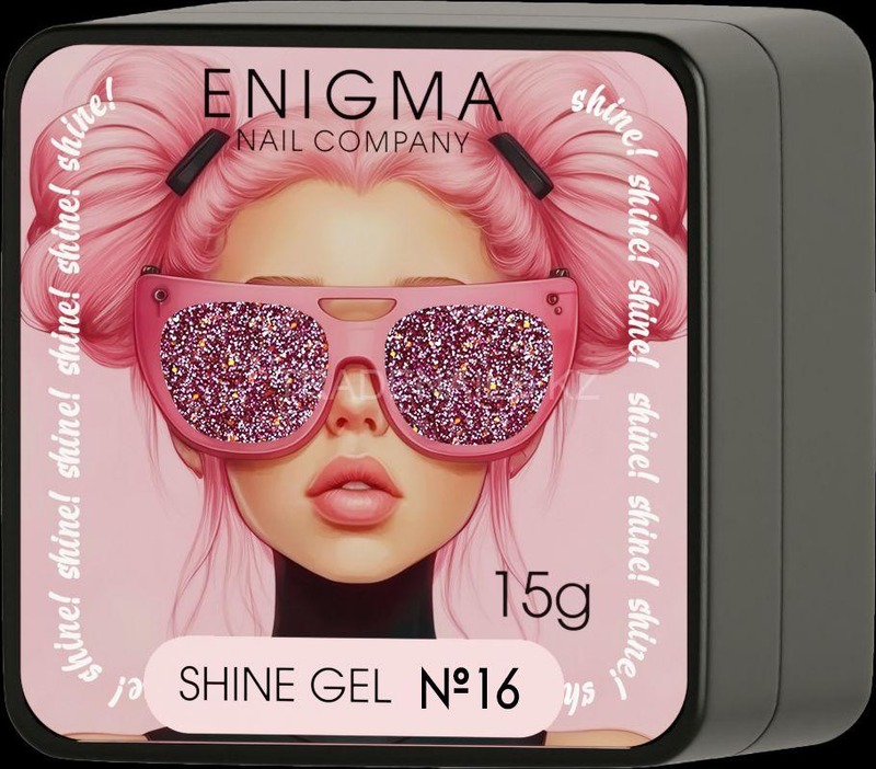 Гель для наращивания ENIGMA Shine gel 16 15g.