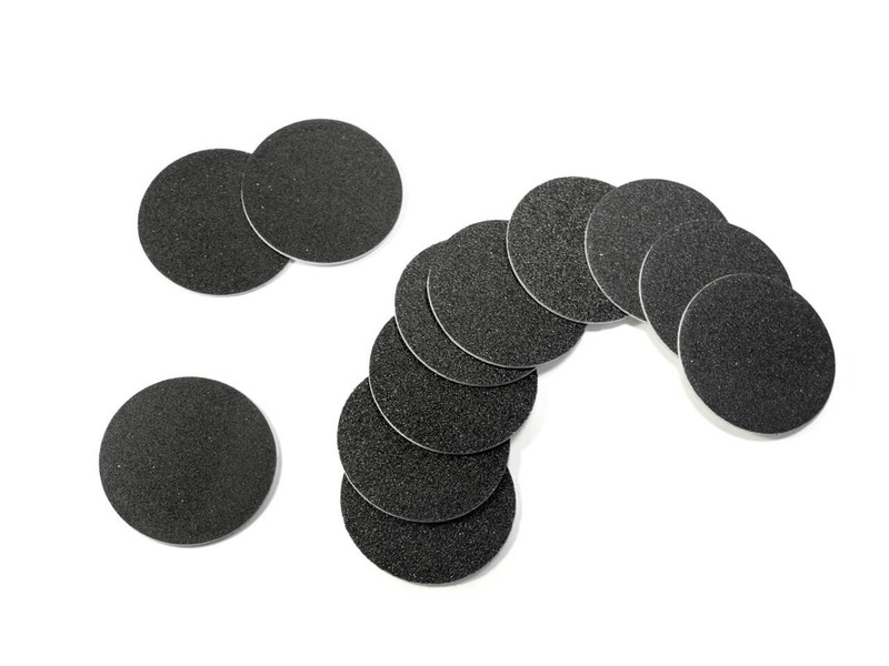 NailPro Сменные файлы для педикюрного диска "Black" без вспенки L-25 мм. #320  (96 шт/уп.)