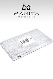 MANITA Пилка для ногтей Капля 180/240 грит, 50шт/уп.