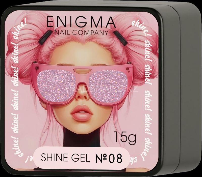 Гель для наращивания ENIGMA Shine gel 08 15g.