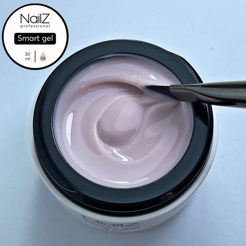 Гель для моделирования NailZ Smart 08, 30 мл