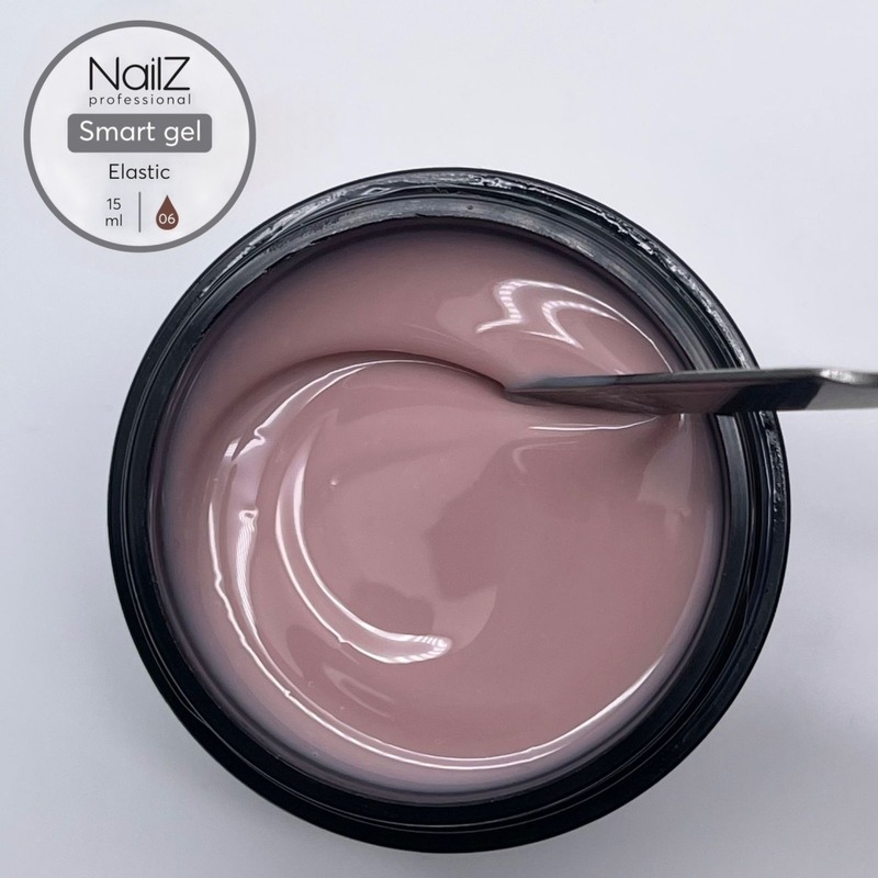Гель для моделирования NailZ Smart Elastic 06, 15 мл