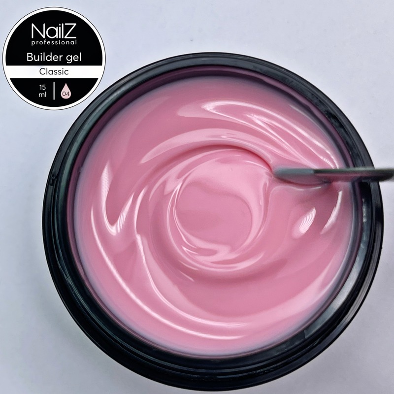 Гель для наращивания NailZ Classic 04, 15 мл
