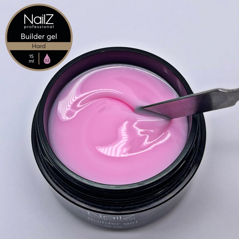 Гель для наращивания NailZ Hard 02, 15 мл