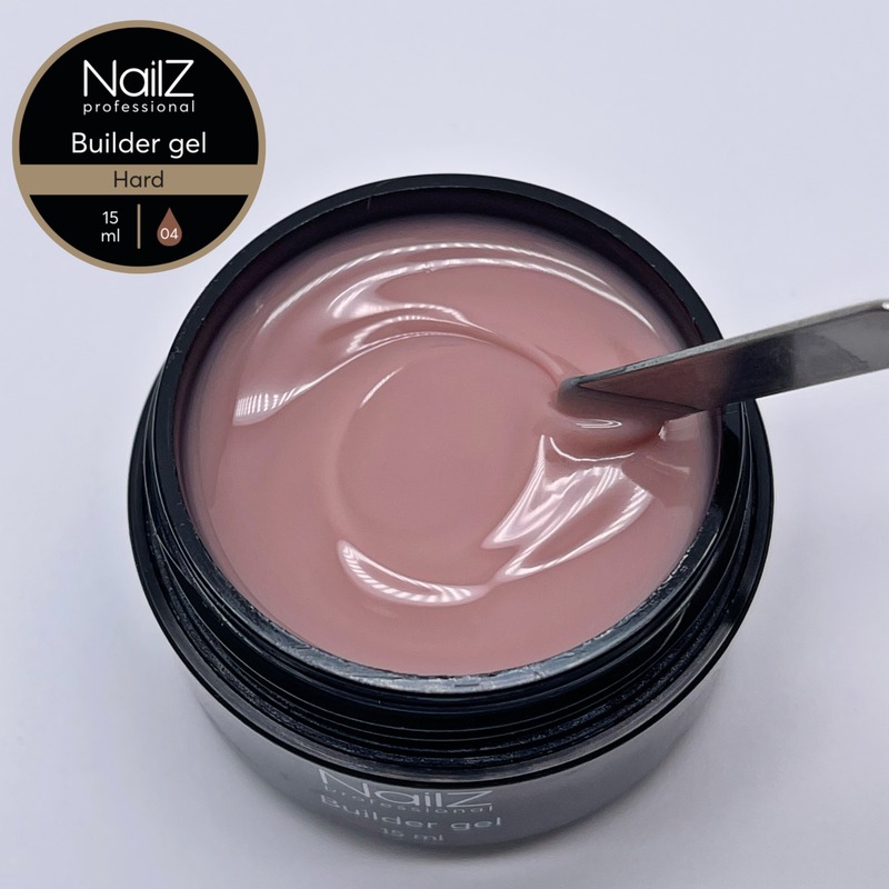 Гель для наращивания NailZ Hard 04, 15 мл