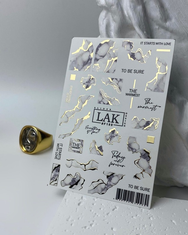 Слайдер-дизайн LAK NAILS #F189