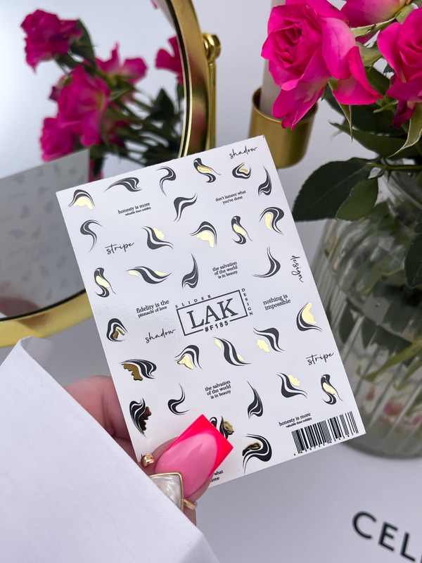 Слайдер-дизайн LAK NAILS #F185