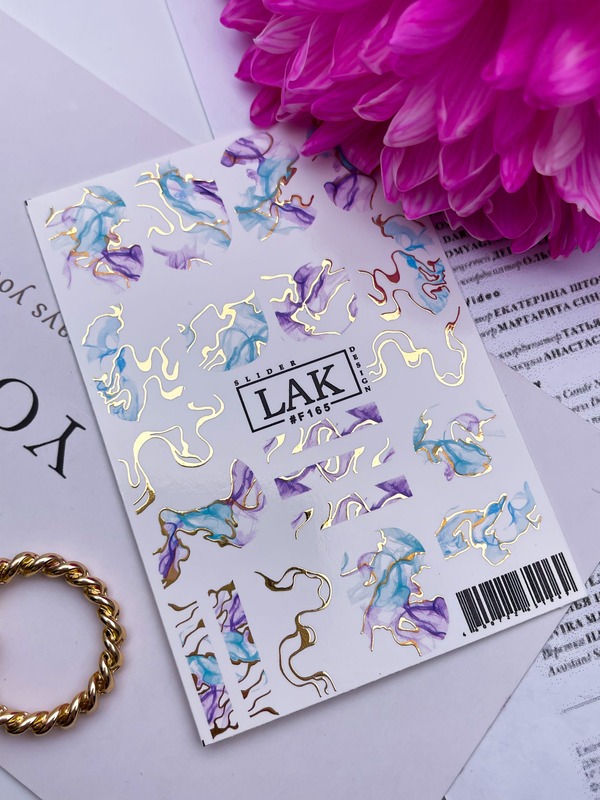 Слайдер-дизайн LAK NAILS #F165