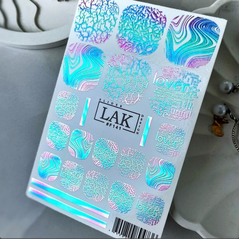 Слайдер-дизайн LAK NAILS #F141