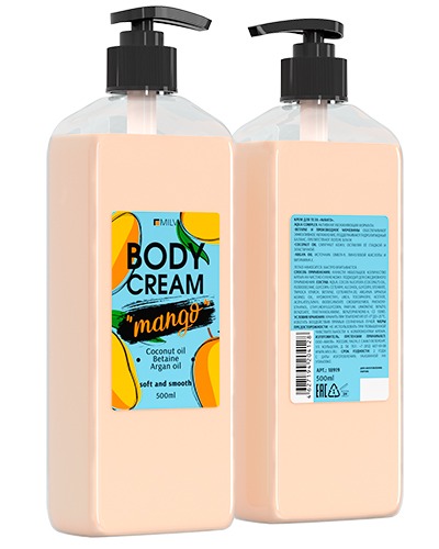 Крем Milv для тела "Манго" 500 мл