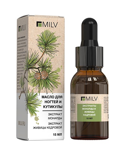 Масло Milv монарда+живица кедровая 15мл