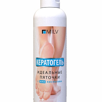 Кератогель Milv для ног с АНА кислотами 200мл