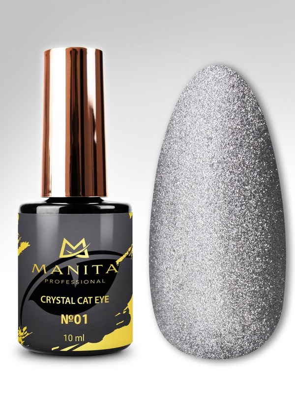 Manita Гель-лак "CRYSTAL CAT EYE" №01 10мл