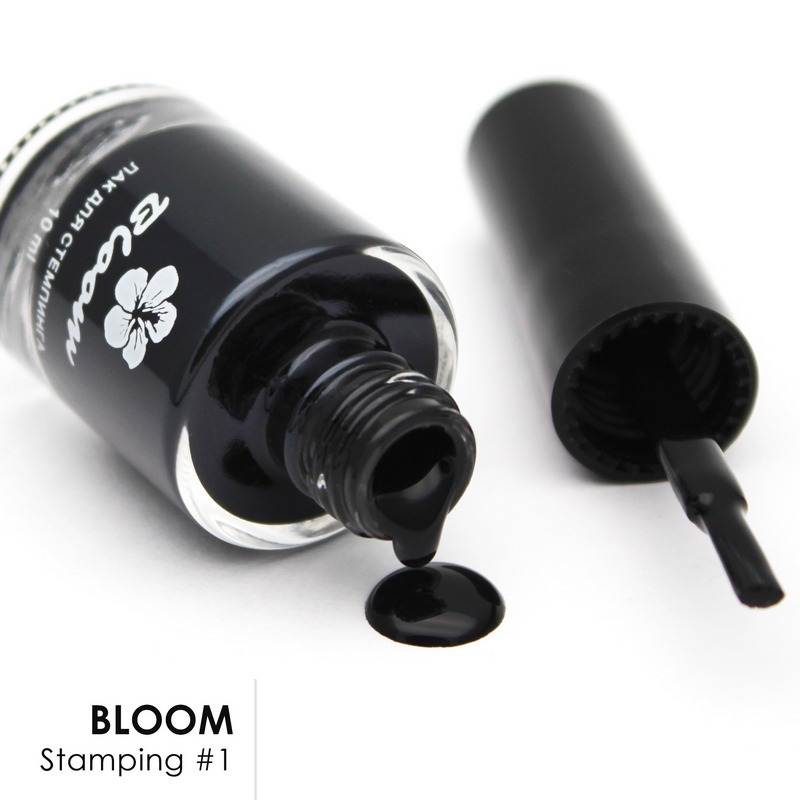 Bloom лак для стемпинга №1 10мл