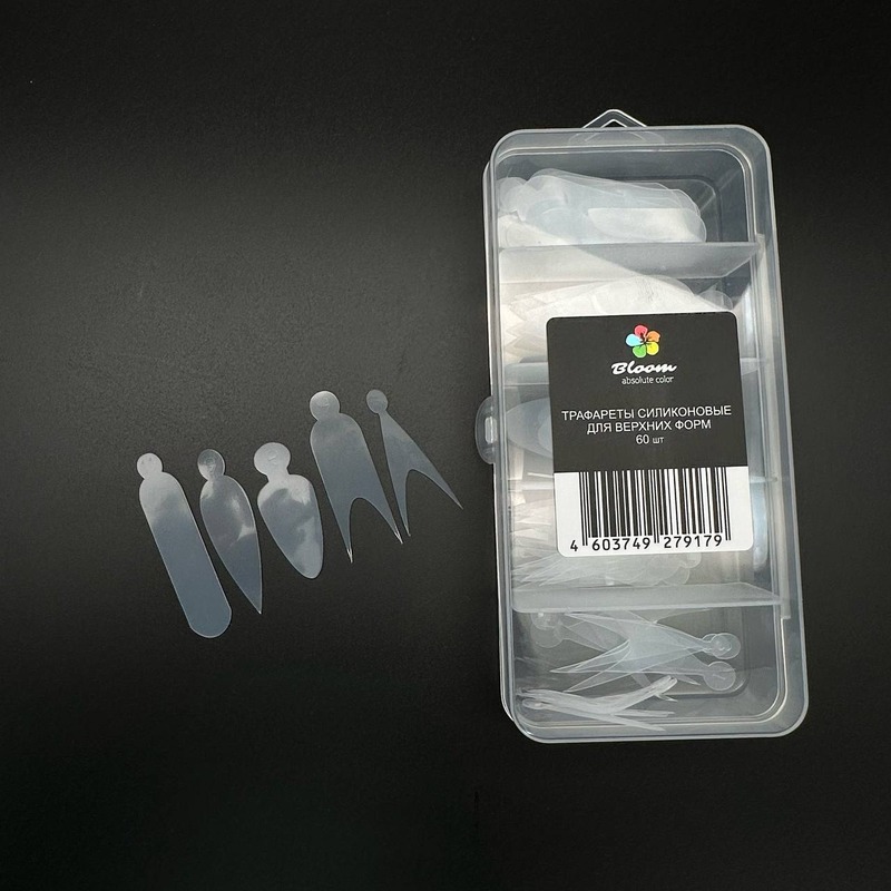 Bloom Трафареты силиконовые для верх.форм 60шт.