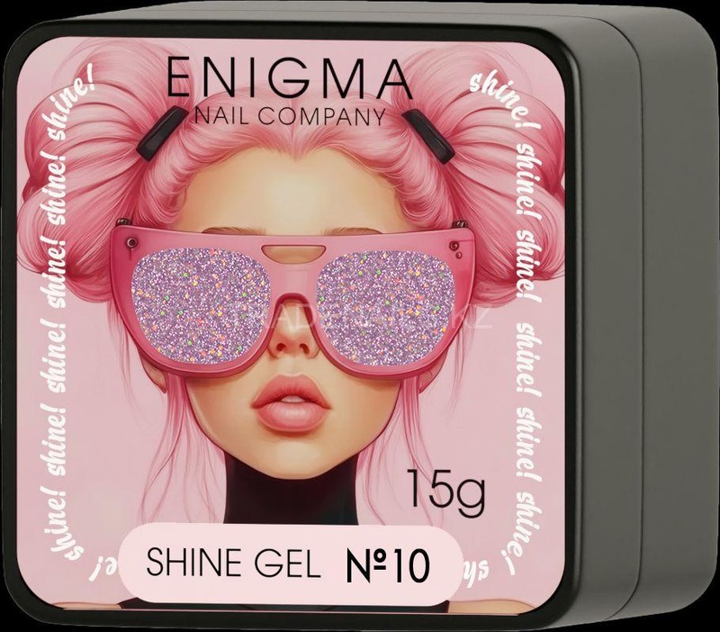 Гель для наращивания ENIGMA Shine gel 10 15g.